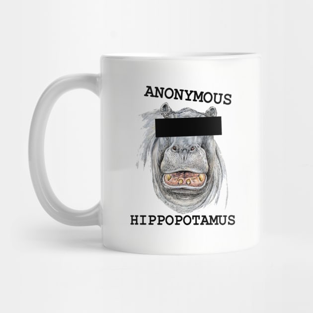 Anonymous Hippopotamus by SortaFairytale